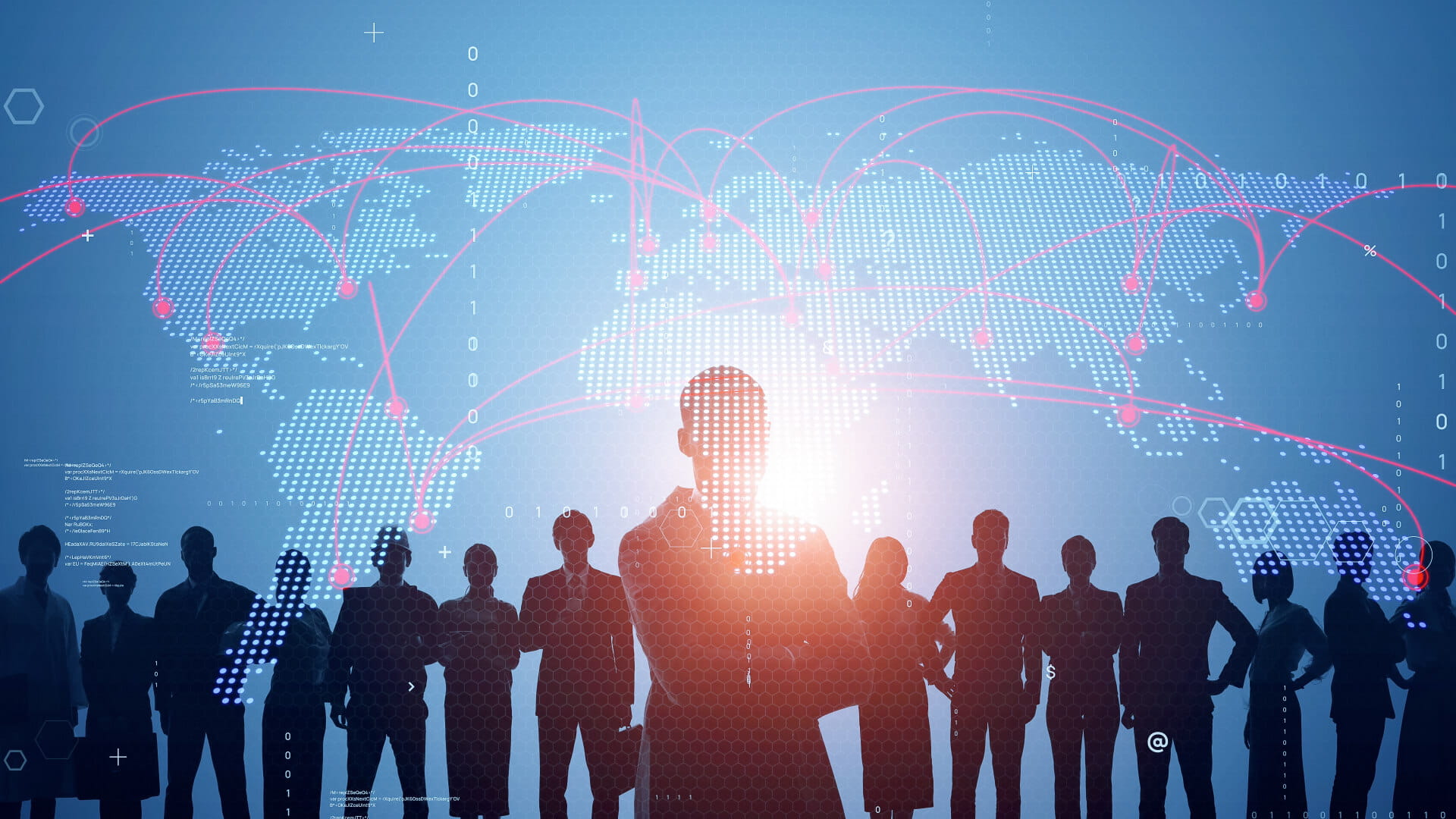Global security network supporting corporate risk management and resilience.