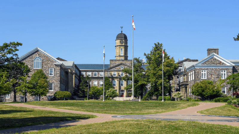 The Henry Hicks Academic Administration Building of Dalhousie University in Halifax, Canada