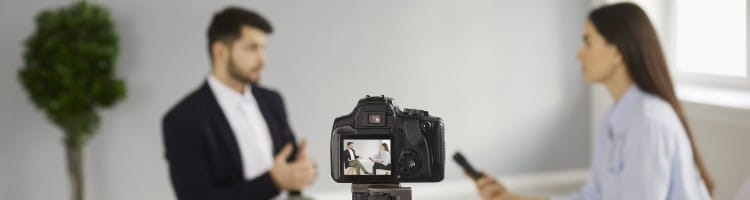 Media recording interview – contact us